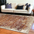 8' X 11' Rust Oriental Dhurrie Area Rug