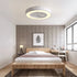 Classy Ceiling Fan And Round LED Lamp