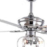 Modern Metal Chandelier Ceiling Fan