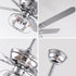 Modern Metal Chandelier Ceiling Fan