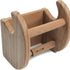 Traditional Solid Teak Magazine and Toilet Paper Holder