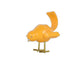 Small Yellow and Gold Bird Sculpture