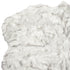 4' X 6' Ombre Grey Faux Fur Washable Non Skid Area Rug