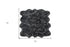 6' X 6' Grey Faux Fur Washable Non Skid Area Rug