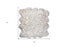 6' X 6' Ombre Grey Faux Fur Washable Non Skid Area Rug