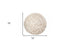 6' X 6' Ombre Tan Round Faux Fur Washable Non Skid Area Rug