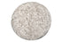 6' X 6' Ombre Chocolate Round Faux Fur Washable Non Skid Area Rug