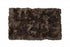 3' X 5' Chocolate Faux Fur Non Skid Area Rug