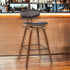 29" Brown Low Back Bar Height Bar Chair