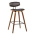 29" Brown Low Back Bar Height Bar Chair