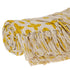 Yellow Woven Cotton Abstract Throw Blanket