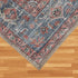 4' X 6' Rust Oriental Distressed Stain Resistant Area Rug