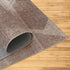 4' X 6' Brown Geometric Stain Resistant Area Rug