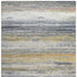 8' X 10' Gold Abstract Stain Resistant Area Rug