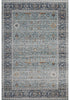 5' X 8' Sage Oriental Power Loom Stain Resistant Area Rug