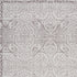 8' X 10' Stone Damask Distressed Washable Area Rug