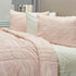 Pink King 100% Cotton 300 Thread Count Machine Washable Down Alternative Comforter