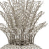 23" Glam Bling Faux Crystal and Silver Pineapple