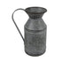 11" Gray Galvanized Metal Decorative Water Jug