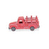 5" Red Metal Truck Hand Painted Decorative Truck