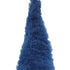 27" Blue And Gray Fabric Standing Gnome