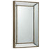 Silver Rectangle Accent Mirror