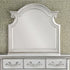 43" Antique White Irregular Dresser Mirror