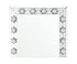 28" Lighted Accent Mirror