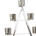 26"  Stainless Steel Christmas Tree Tea Light Candle Holder