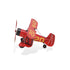 5" Red and Black Metal Hand Painted Model Airplane