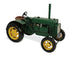 8" Green and Black Metal Hand Painted Model Tractor