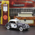 5" Cream Metal Hand Painted Model Car