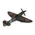 6" Green Metal Hand Painted Model Airplane