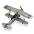 5" Blue and Gray Metal Hand Painted Model Airplane