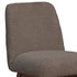 26" Taupe And Brown Solid Wood Swivel Bar Chair