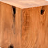 16" Natural Solid Wood End Table