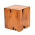 16" Natural Solid Wood End Table