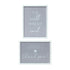 Set Of Two Gray Thankful Wall Decor