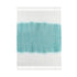 Blue and White Woven Cotton Ombre Throw Blanket