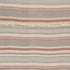 Beige Woven Cotton Striped Throw Blanket