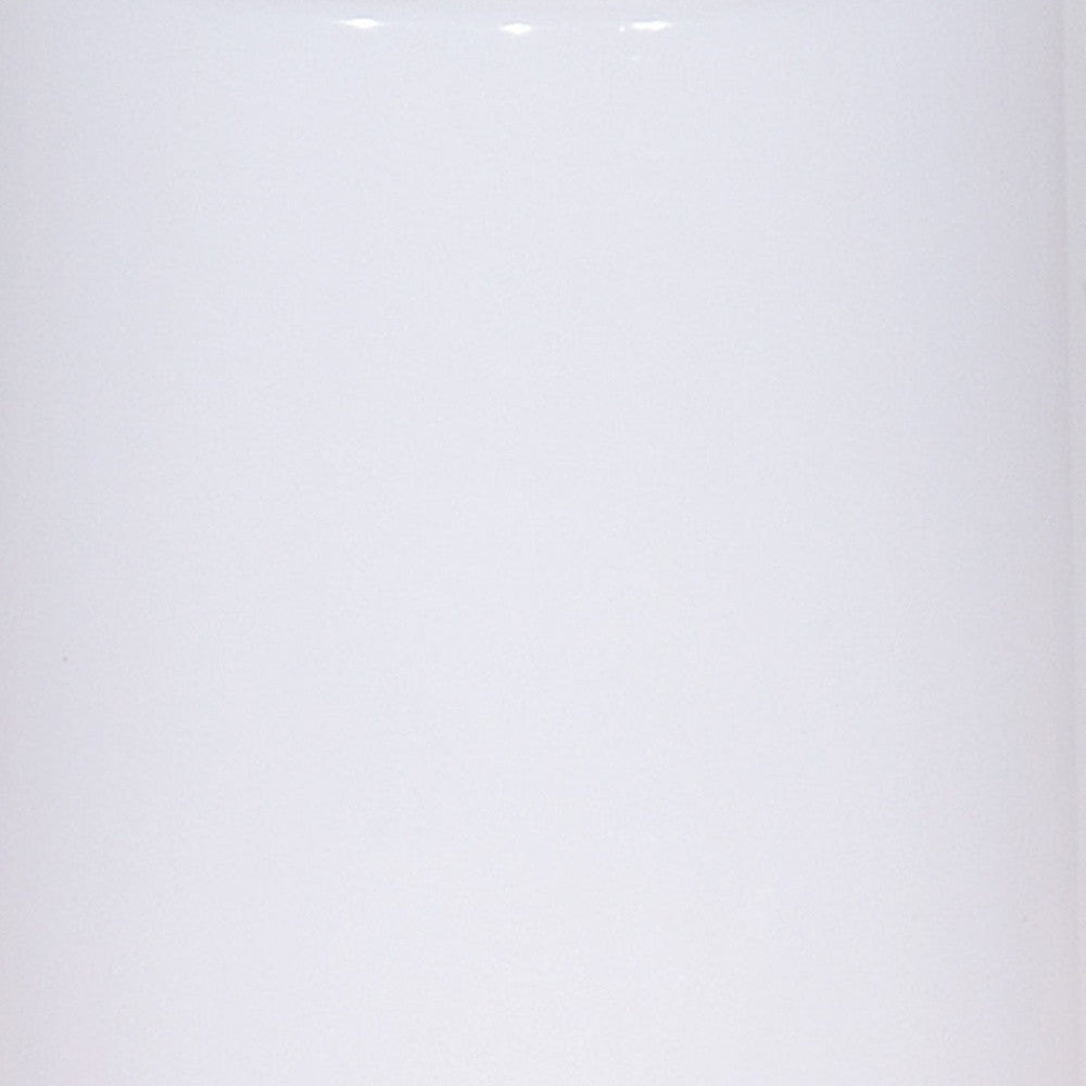 Set of Two White Flameless Pillar Candle