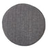 18" Gray 100% Cotton Ottoman