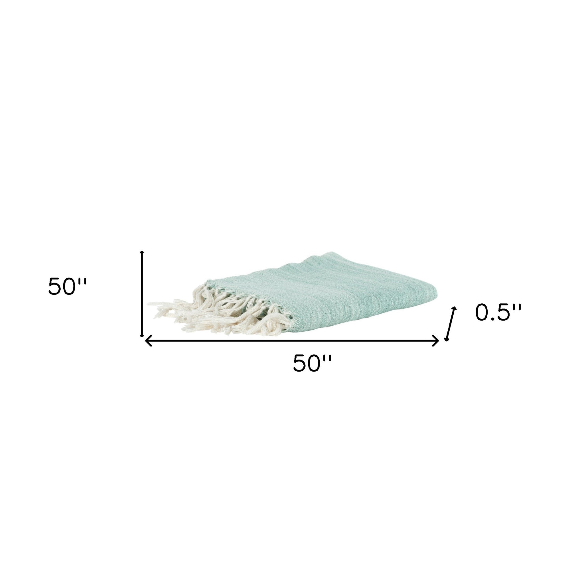 Aqua Woven 100% Poly Pet Throw Blanket