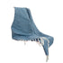 Blue Woven 100% Poly Pet Throw Blanket