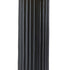 29" Black Ceramic Cylinder Table Lamp With Beige Drum Shade