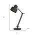 33" Black Metal Desk Table Lamp