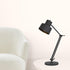 33" Black Metal Desk Table Lamp