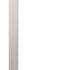 25" Nickel Metal Desk Usb Table Lamp With White Rectangular Shade