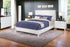 White Solid and Manufactured Wood King Bed