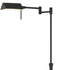 61" Bronze Adjustable Swing Arm Floor Lamp